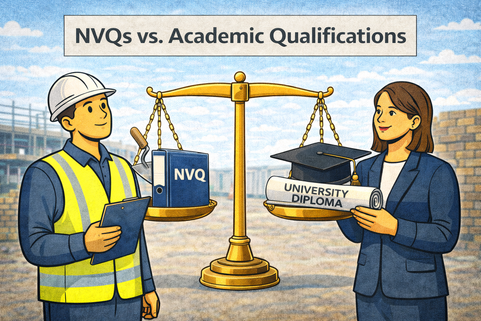 How NVQs Compare to Academic Qualifications