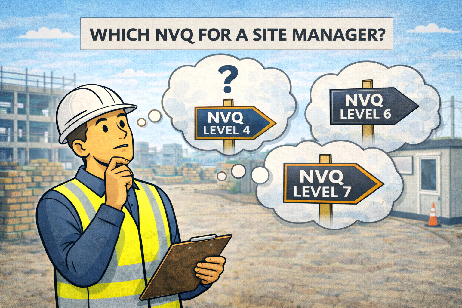 Which NVQ for a Construction Site Manager?