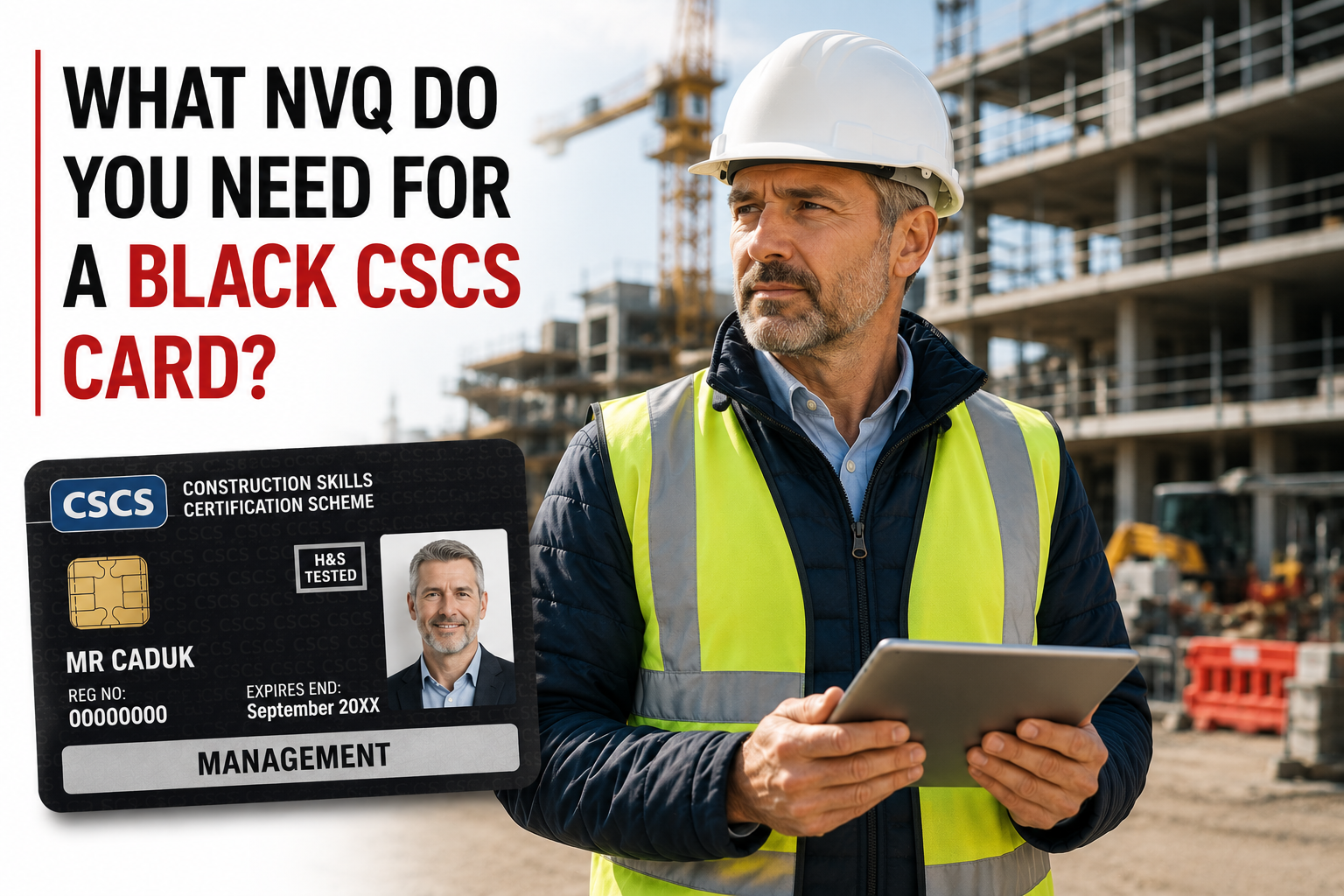 What NVQ Do You Need for a Black CSCS Card? Complete Guide